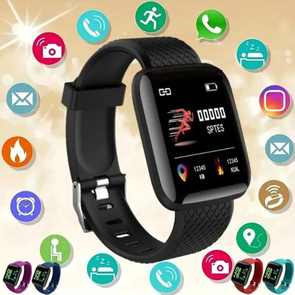 Multifunction Smart Watch For Men Women Kids Message Remind Music Control Sport - Picture 1 of 5